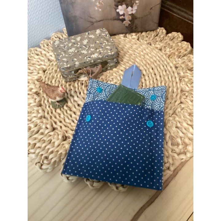 Pochette savon solide imperméable-Artisanale-Lisababeth