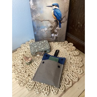 Pochette savon solide imperméable-Artisanale-Lisababeth