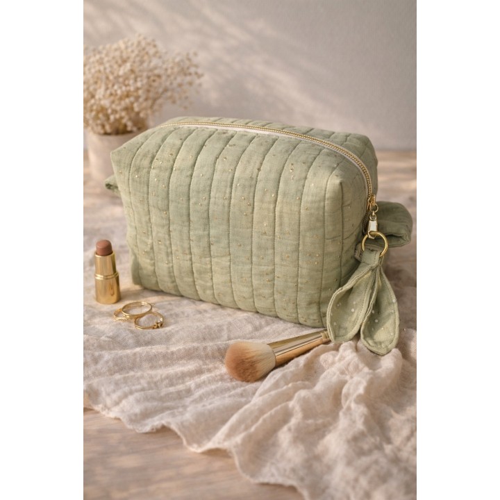 Trousse de toilette artisanale femme