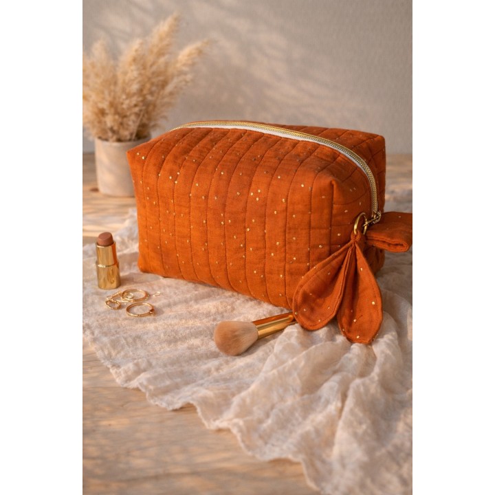 Trousse de toilette artisanale femme