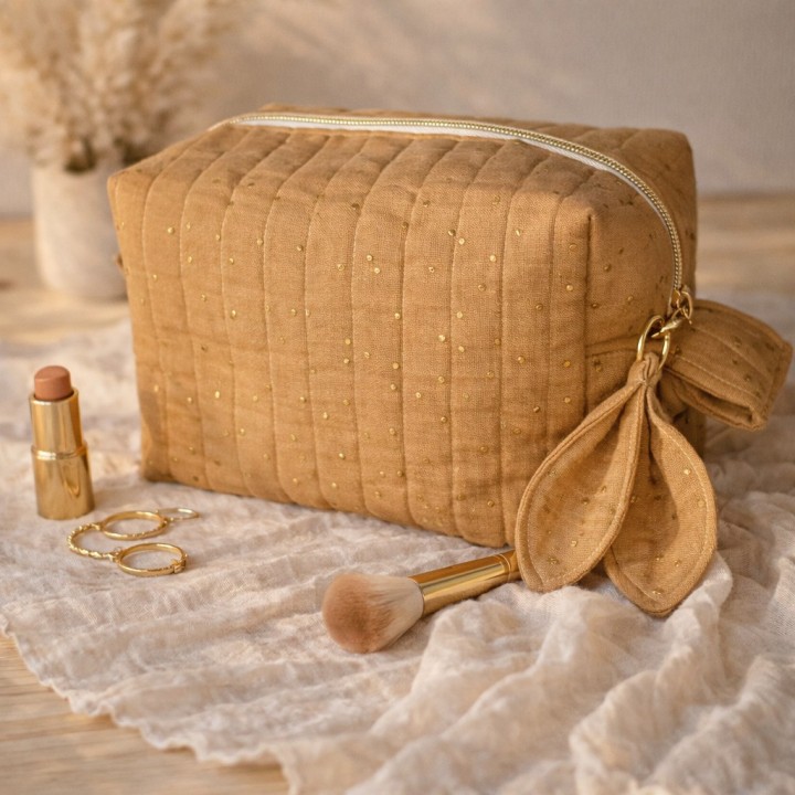 Trousse de toilette artisanale femme