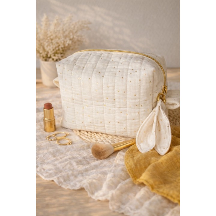 Trousse de toilette artisanale femme