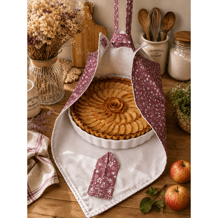 sac à tarte en coton Neko-Tex-Transport facile-Fait main & durable