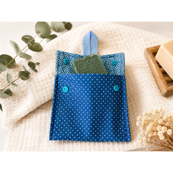 Pochette savon solide imperméable-Artisanale-Lisababeth