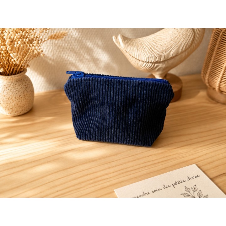 Trousse de maquillage en velours