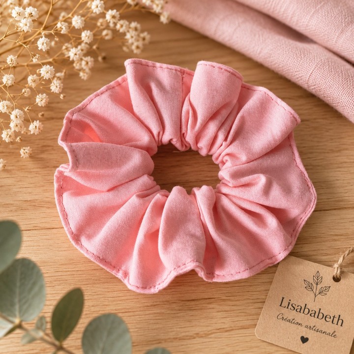 Chouchou artisanale en tissu / Lisababeth