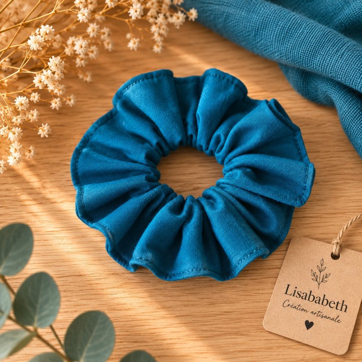 Chouchou artisanale en tissu / Lisababeth