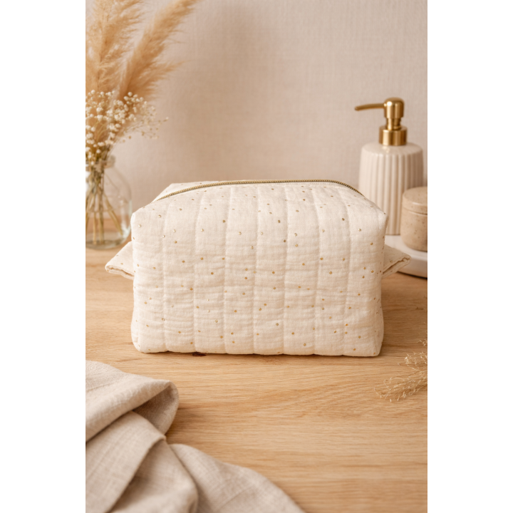 Trousse de toiletteartisanale femme