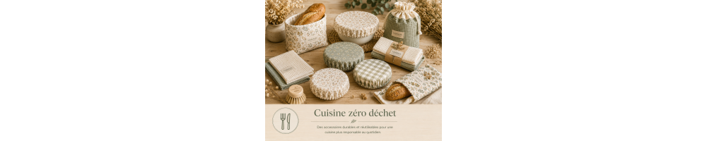Cuisine zéro déchet | Accessoires faits main – Lisababeth