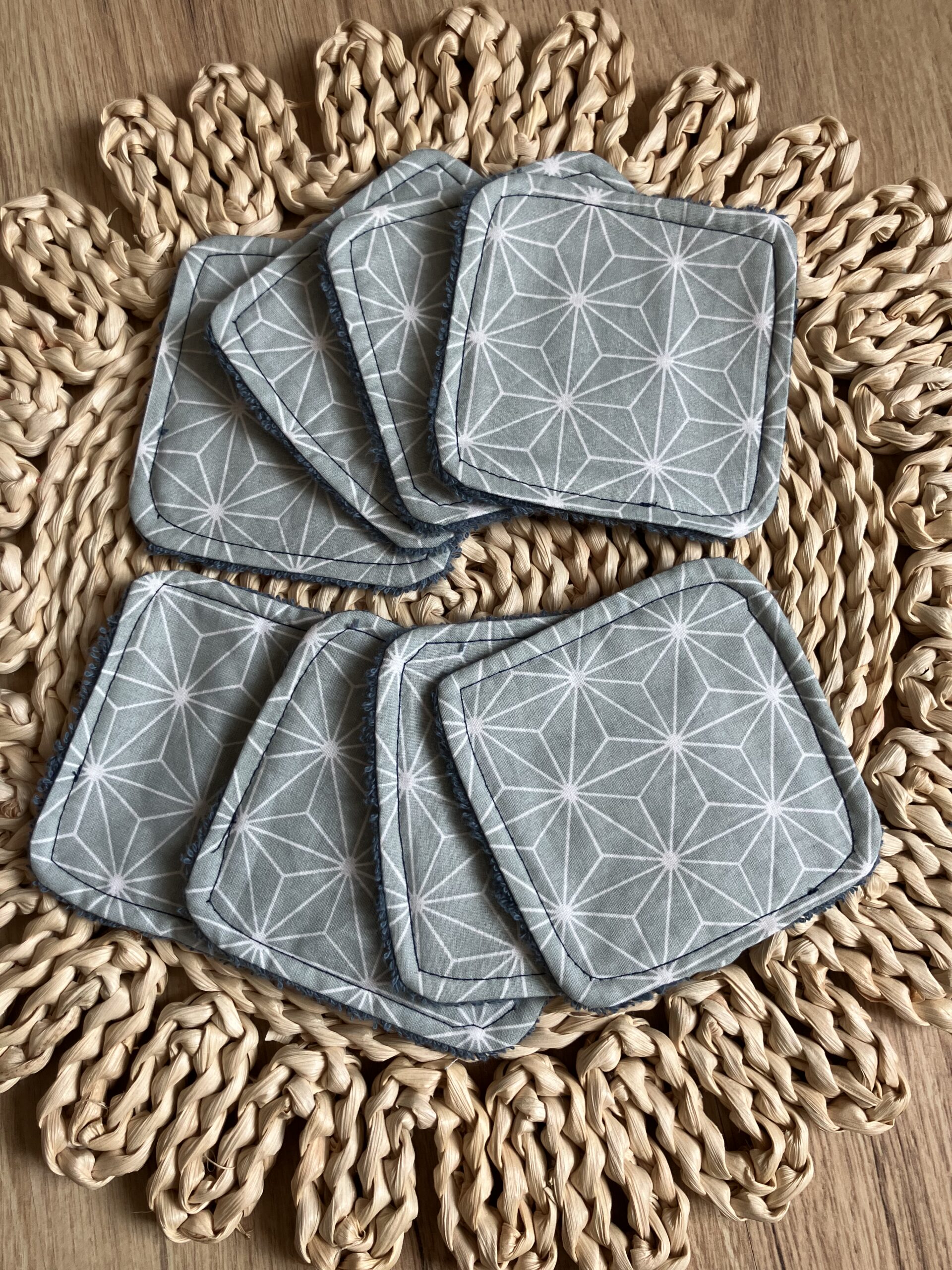Lingettes démaquillantes en fibre de bambou – Image 2